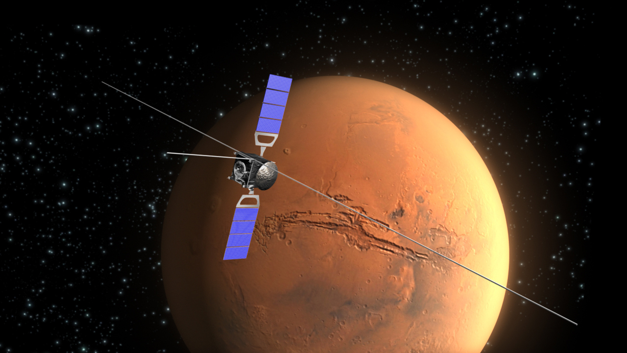 Signs of Ancient Ocean on Mars Spotted by European Spacecraft